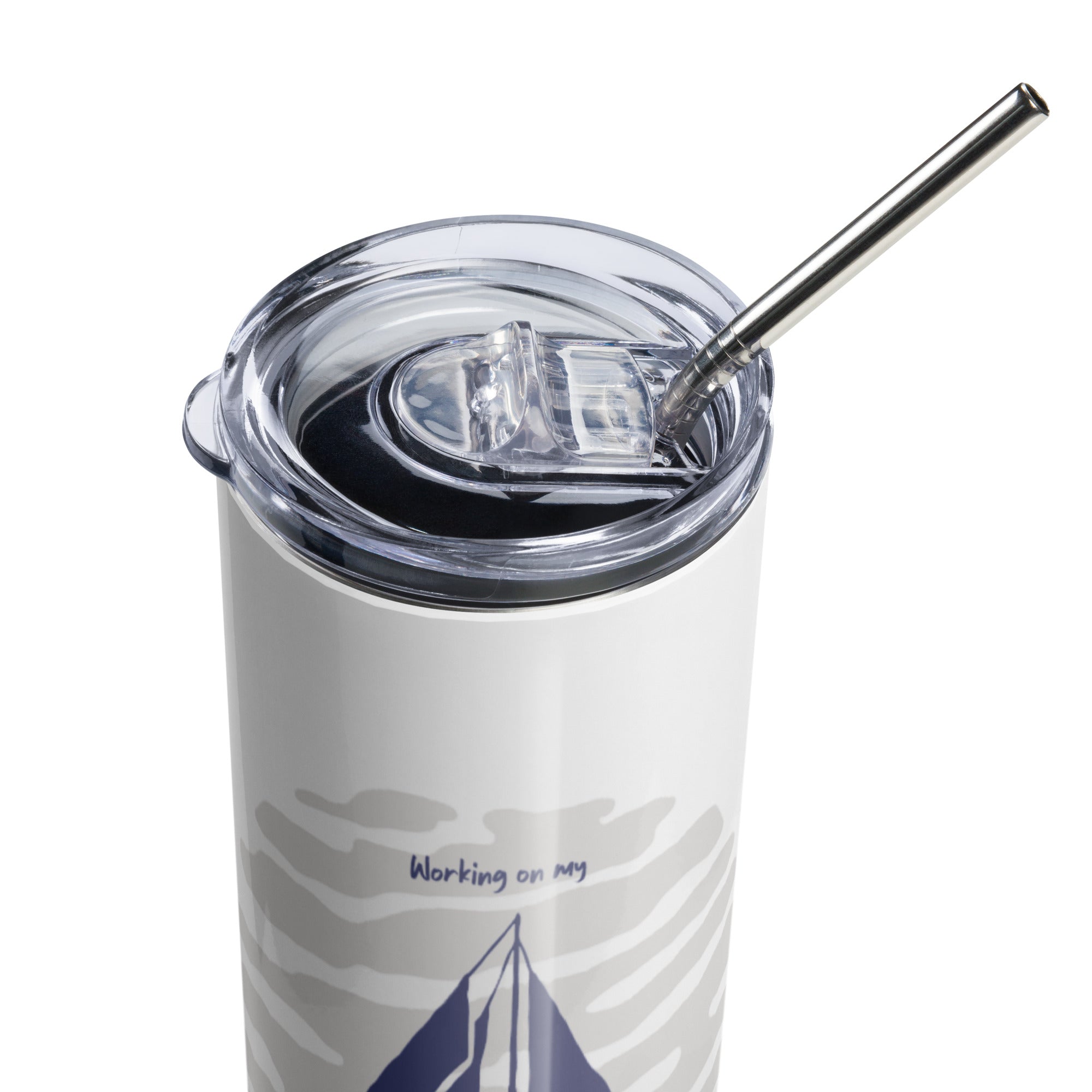 Edelstahlbecher Work-Sail Balance – Maritimes Segler-Geschenk