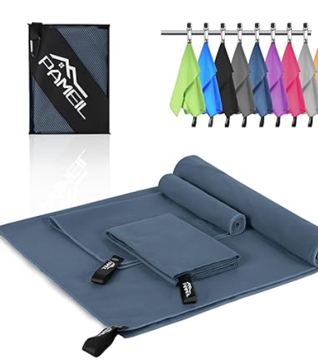Microfaser-Handtuchset für Boot & Camping | Duschtuch & Handtücher Set