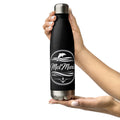 Edelstahl-Trinkflasche MelMaris-Logo schwarz 500ml | MelMaris