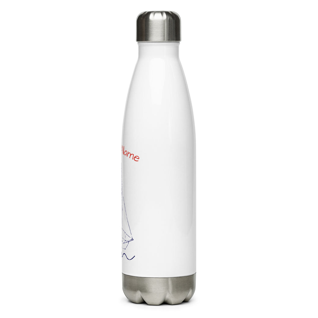 Personalisierte Trinkflasche Segelboot Edelstahl 500ml | MelMaris