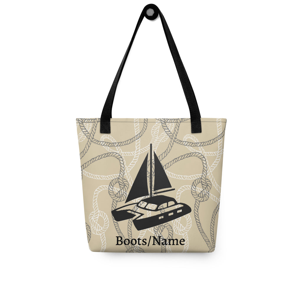 Tasche Tauwerk Katamaran personalisiert – Maritimes Segler-Geschenk