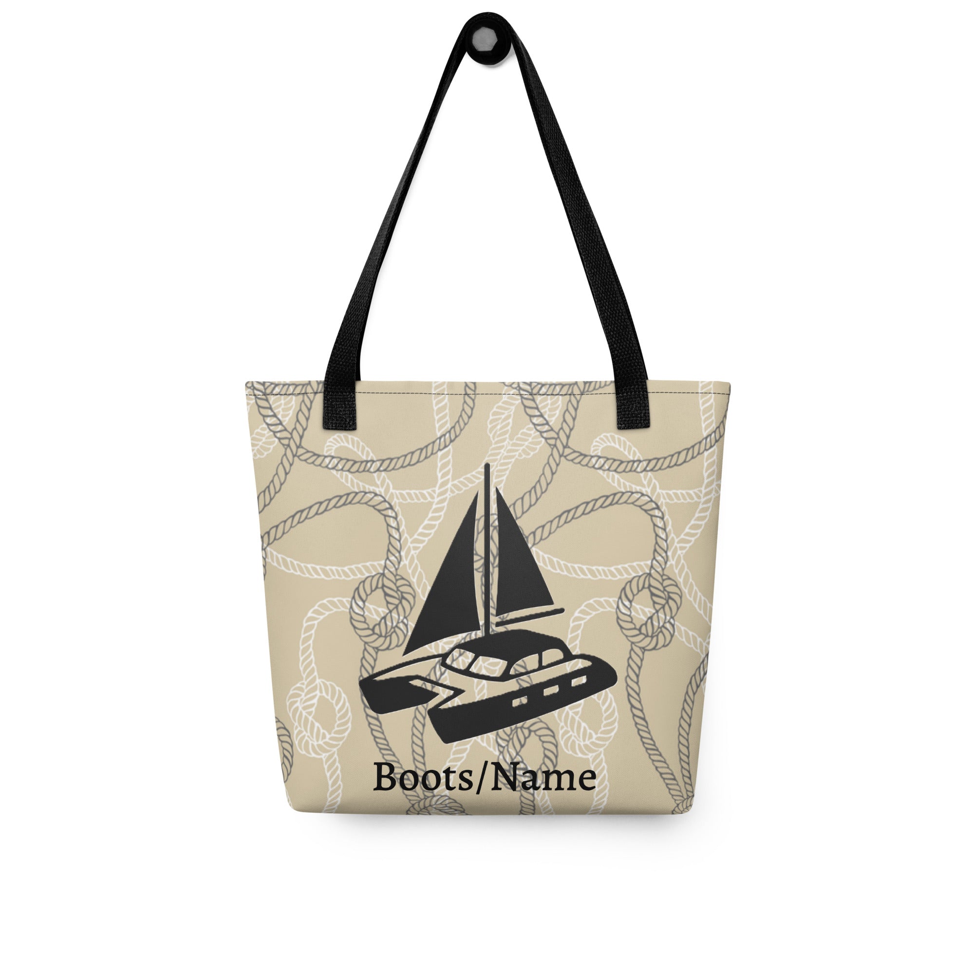Tasche Tauwerk Katamaran personalisiert – Maritimes Segler-Geschenk