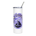 Edelstahlbecher Nema problema marineblau – Segler-Geschenk