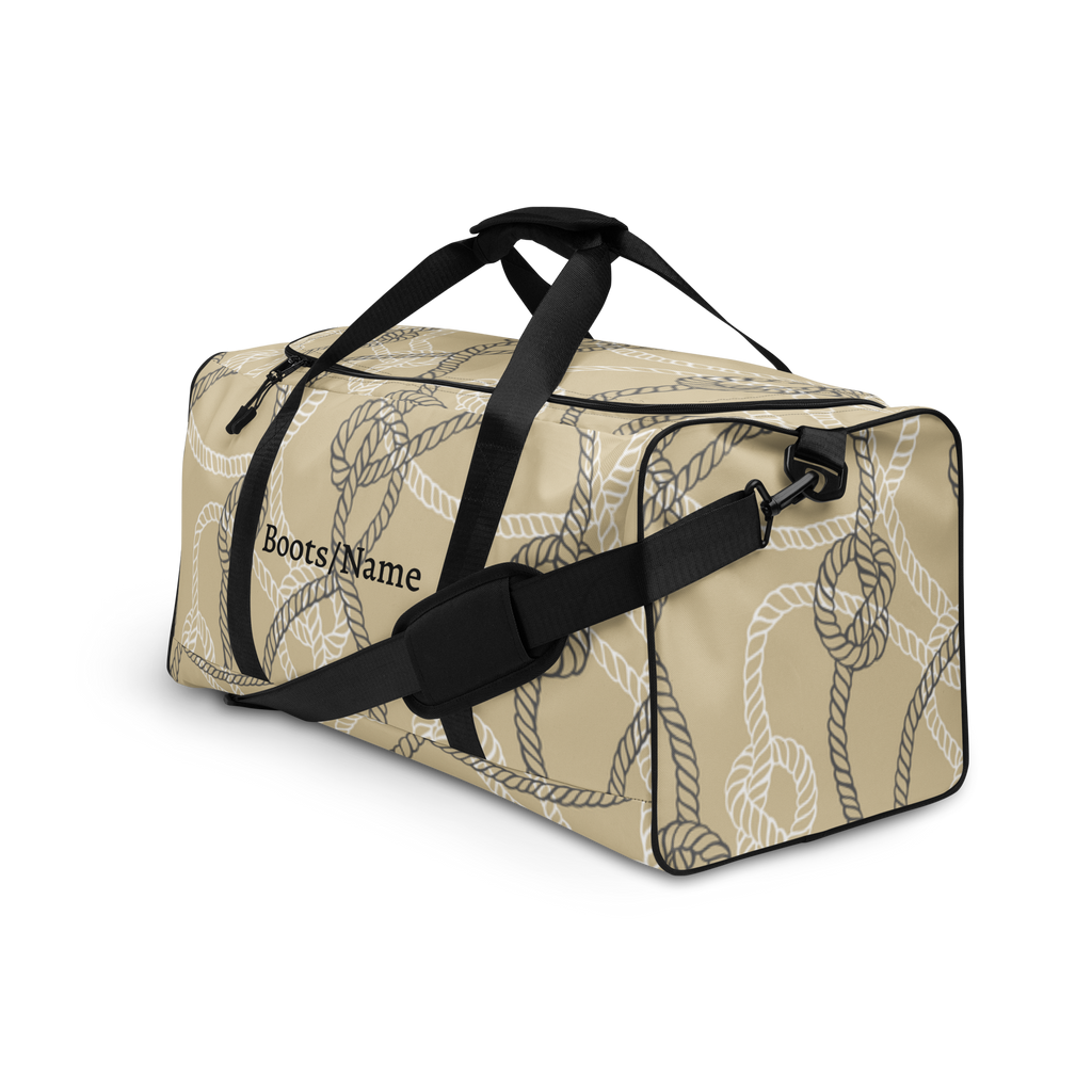 Weekender Reisetasche Tauwerk personalisiert – Segler-Geschenk 