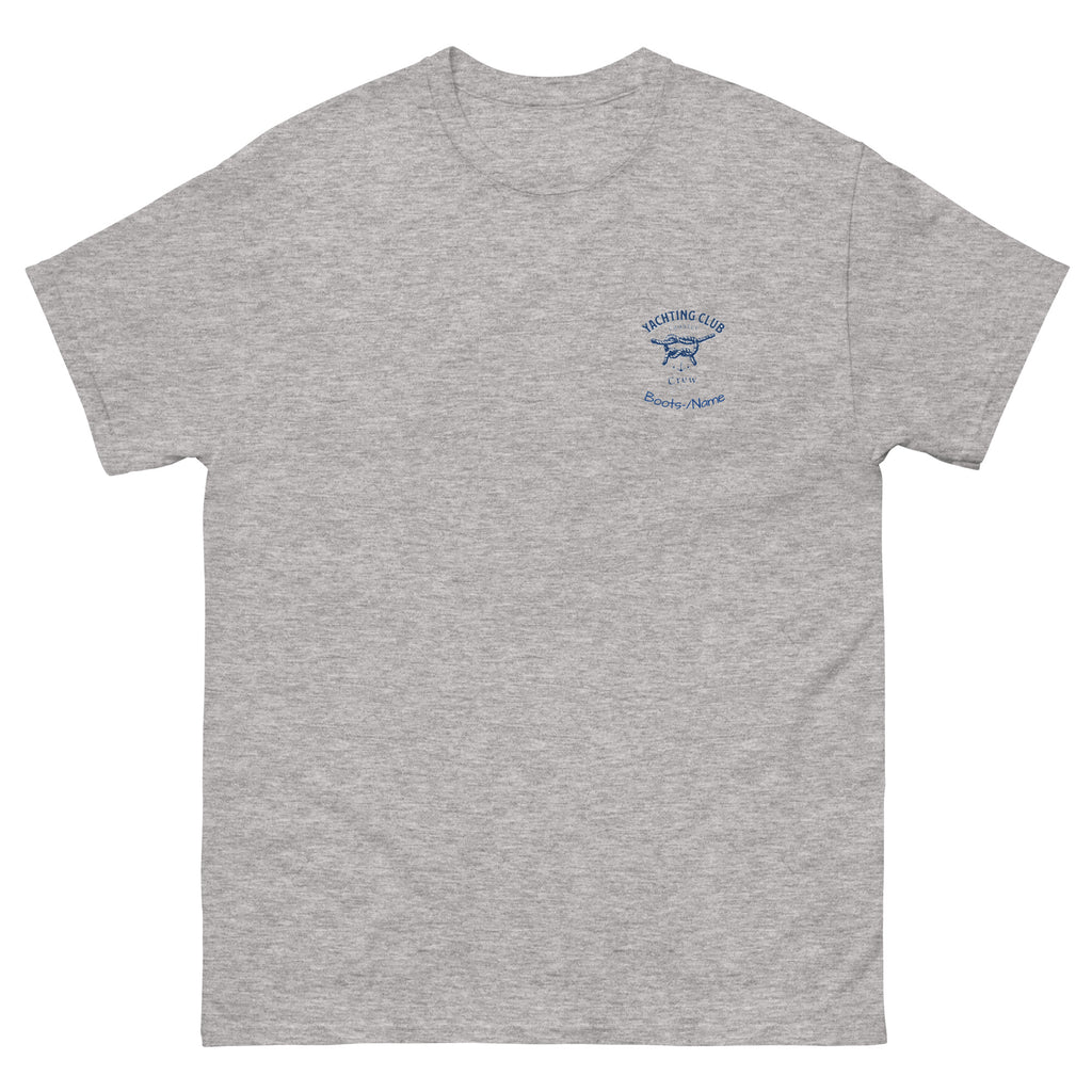 Personalisiertes Crew-Shirt Herren maritim mit Namen | MelMaris