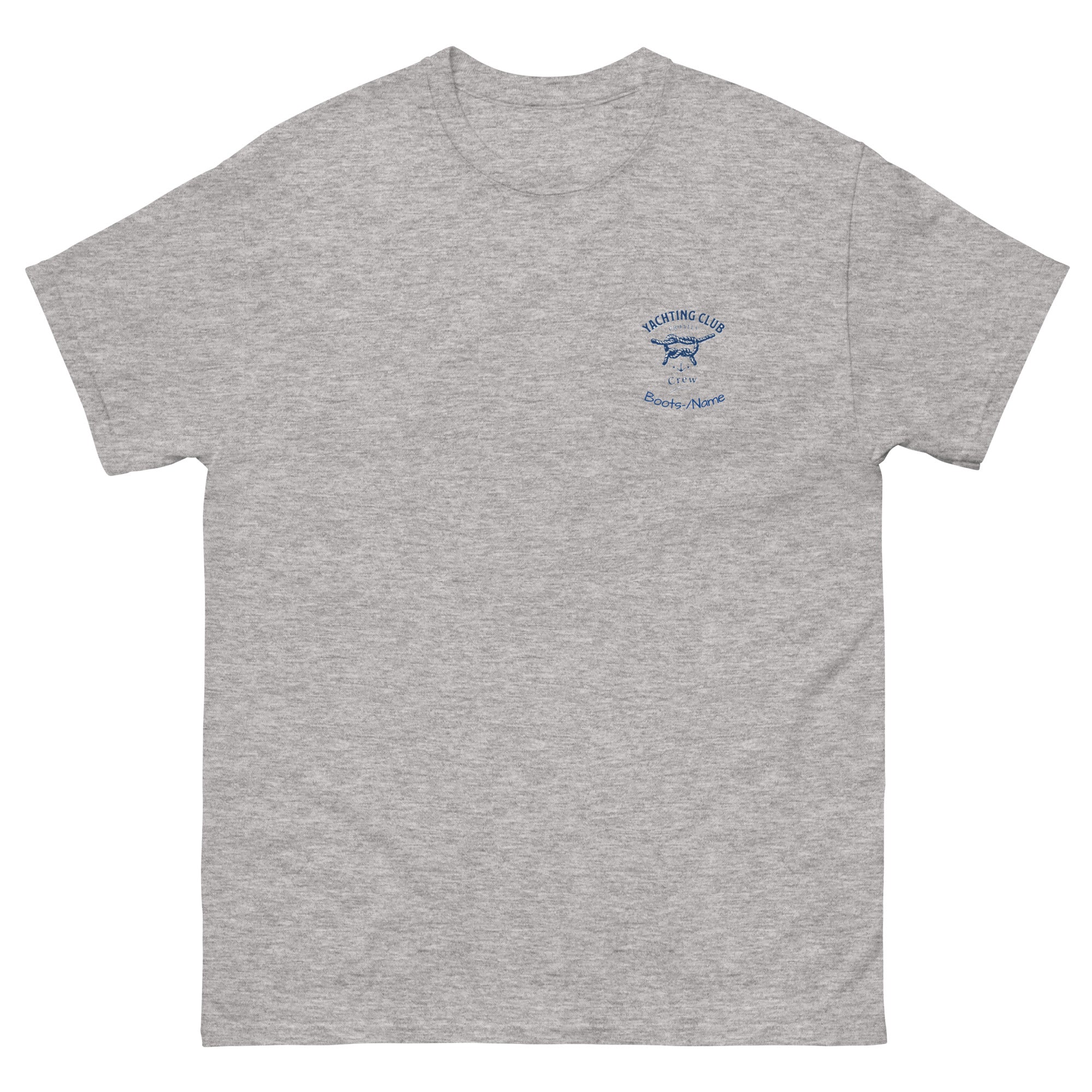 Personalisiertes Crew-Shirt Herren maritim mit Namen | MelMaris