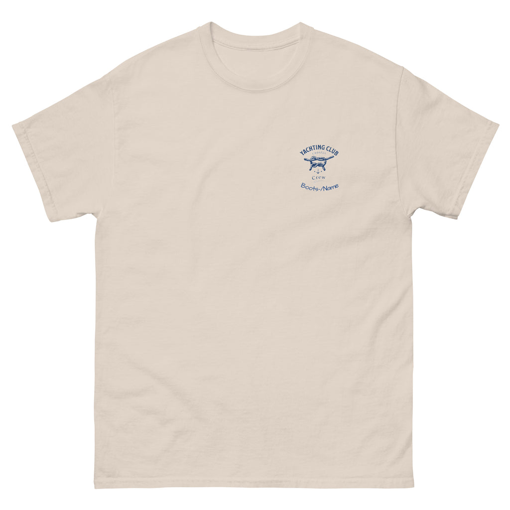 Personalisiertes Crew-Shirt Herren maritim mit Namen | MelMaris