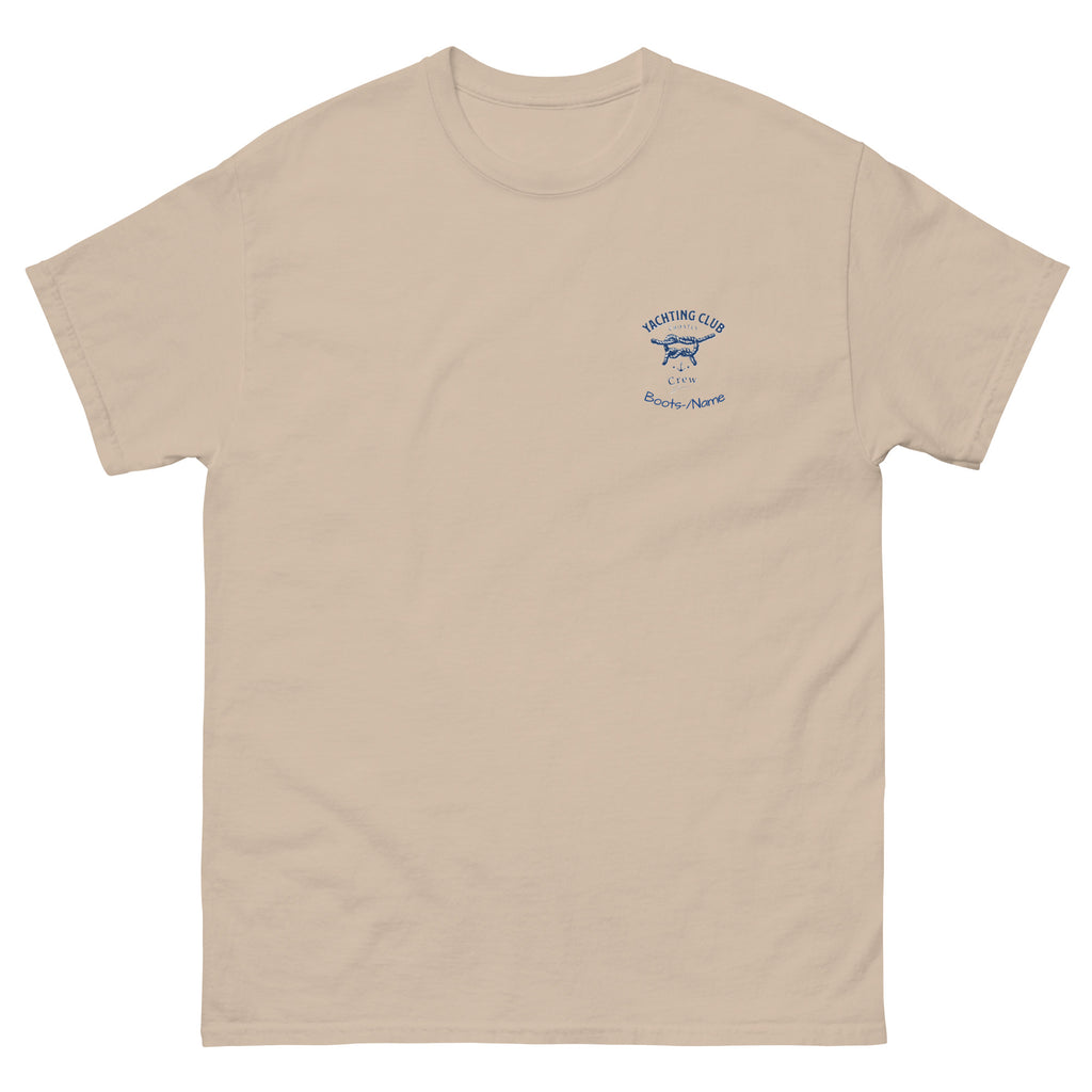 Personalisiertes Crew-Shirt Herren maritim mit Namen | MelMaris