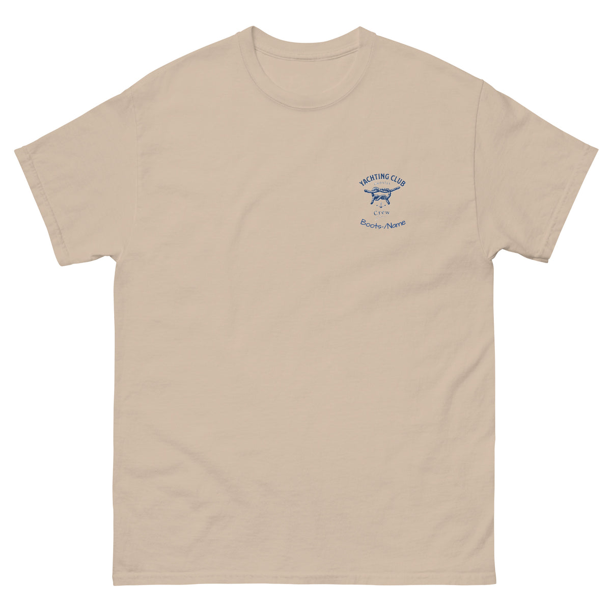 Personalisiertes Crew-Shirt Herren maritim mit Namen | MelMaris