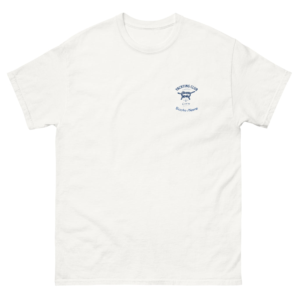 Personalisiertes Crew-Shirt Herren maritim mit Namen | MelMaris