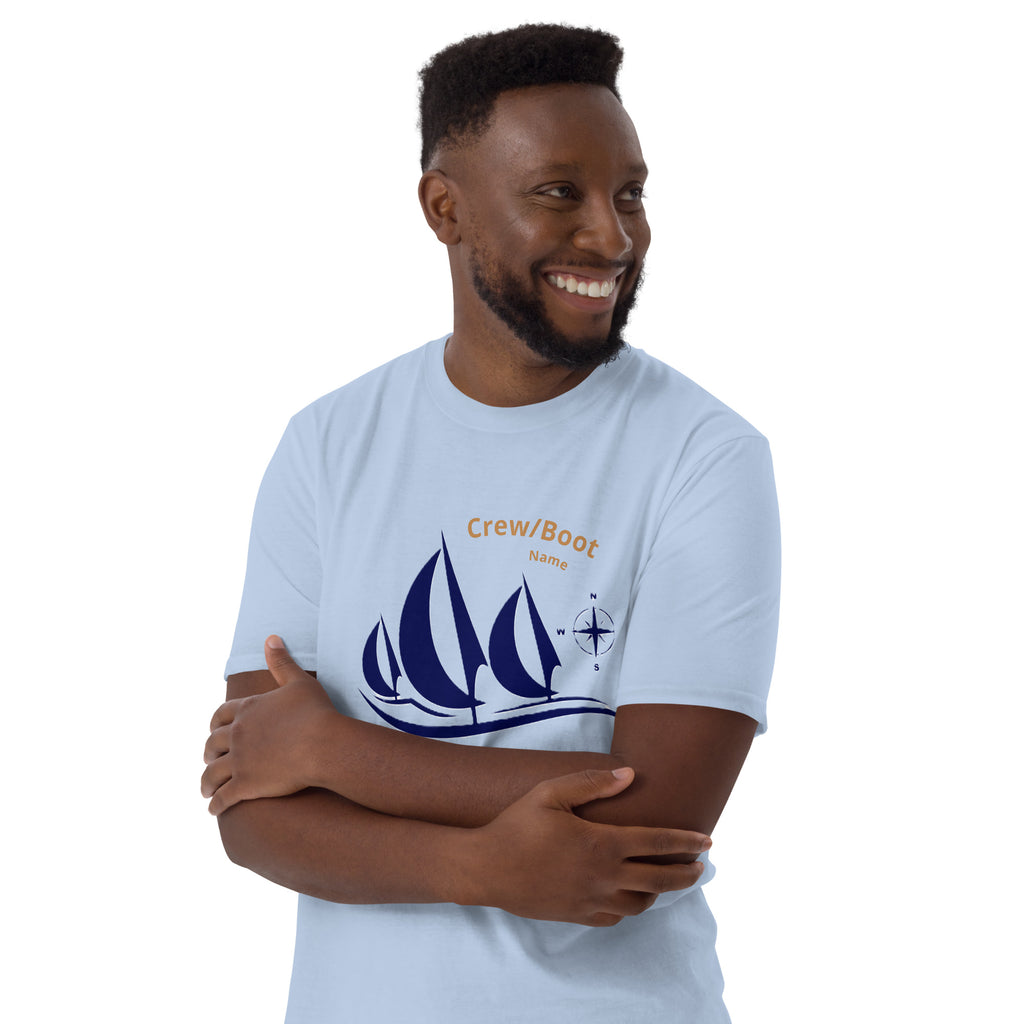 Nautisches personalisiertes Regatta Cup Crew T-Shirt