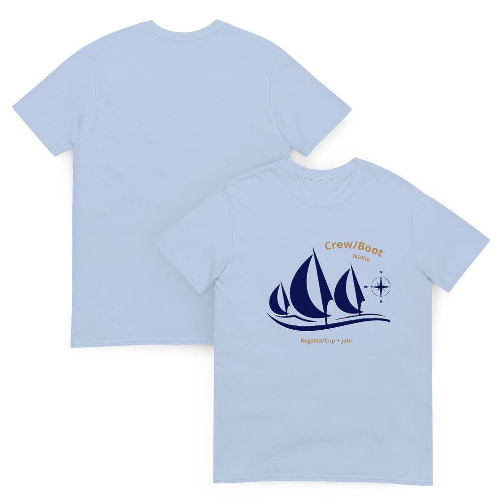 Nautisches personalisiertes Regatta Cup Crew T-Shirt
