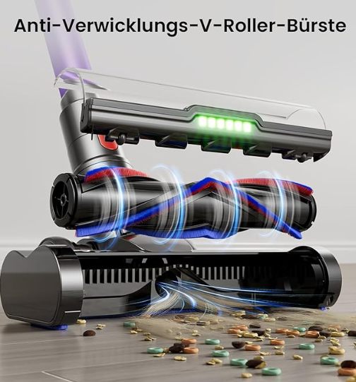 Bord-Staubsauger mit hoher Saugleistung