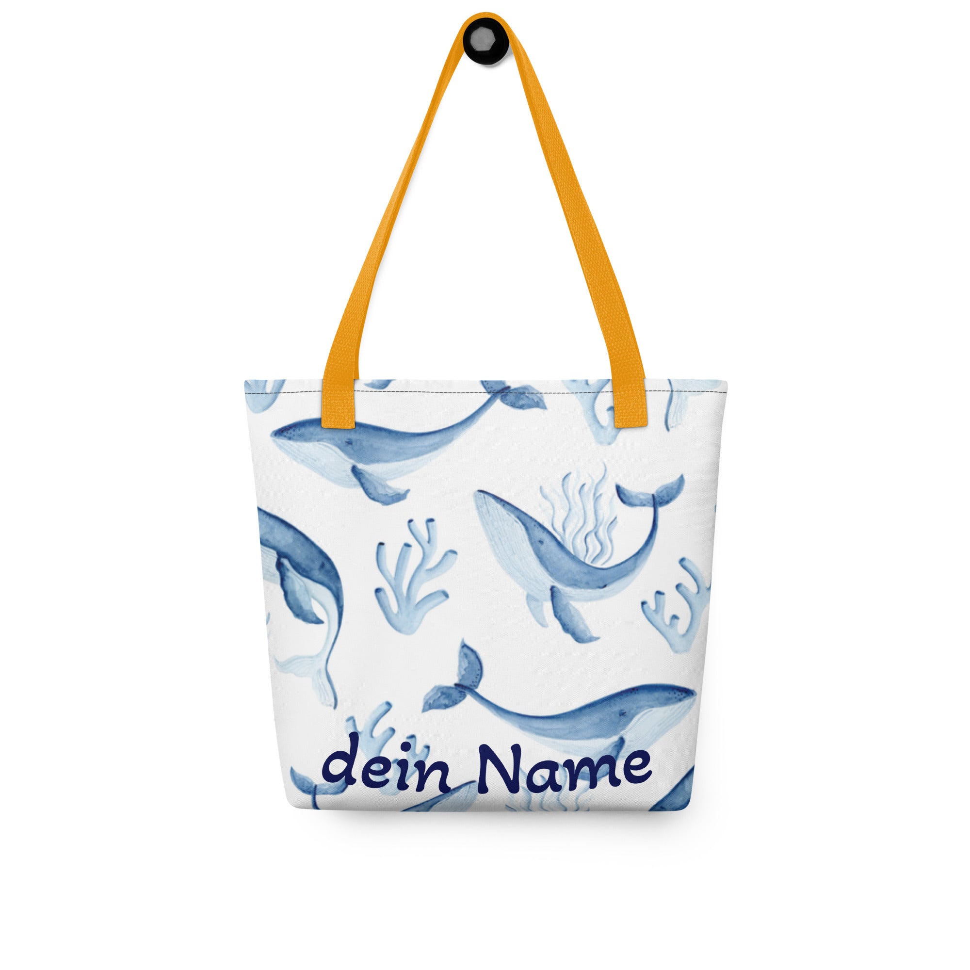 Tasche Wal-Motiv personalisiert – Maritimes Geschenk für Meeresliebhaber