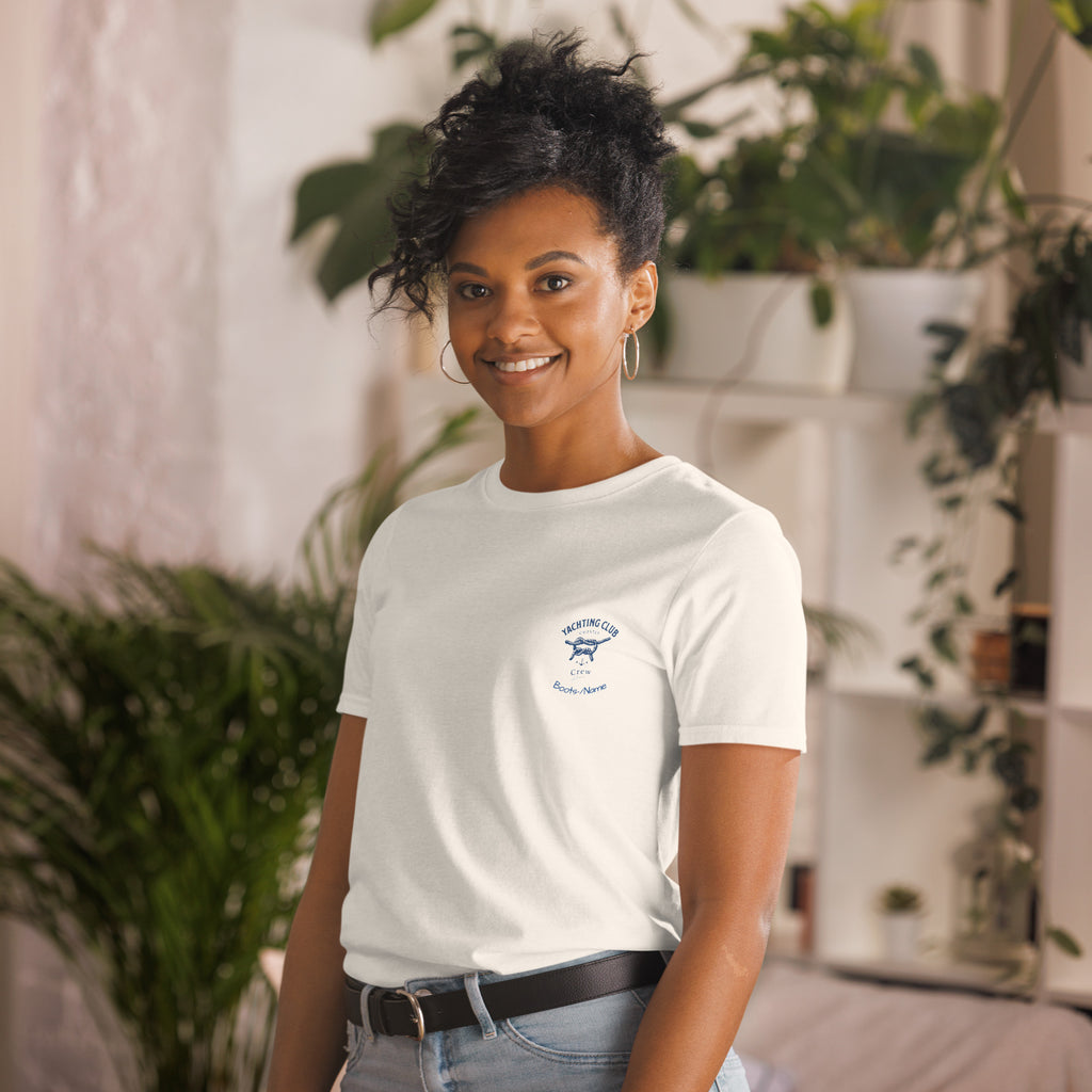 Personalisiertes Crew-Shirt Damen maritim mit Namen | MelMaris
